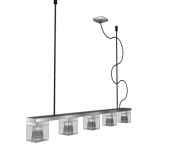 现代吊灯su模型
