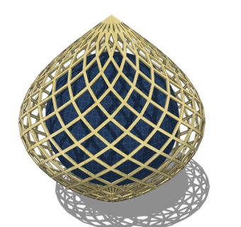 现代装饰品su模型