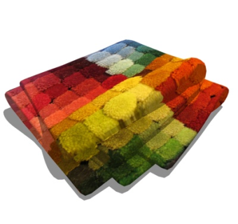 现代毛毯su模型