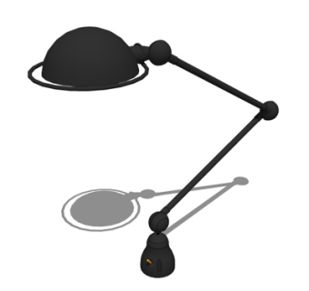 现代台灯su模型