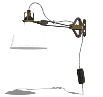 现代壁灯su模型