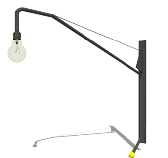 现代壁灯su模型