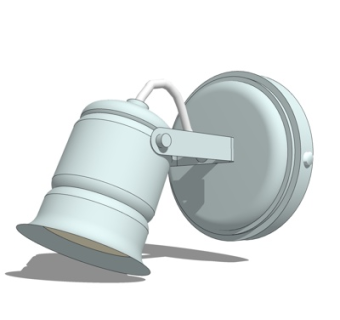 现代壁灯su模型