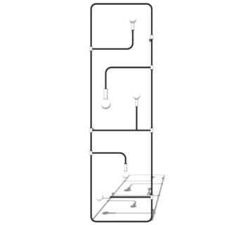 工业风壁灯su模型