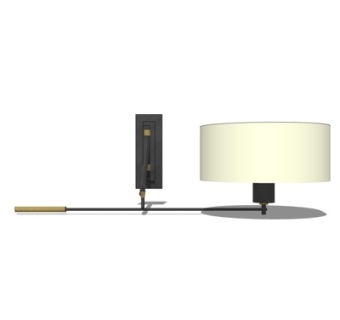 现代壁灯su模型