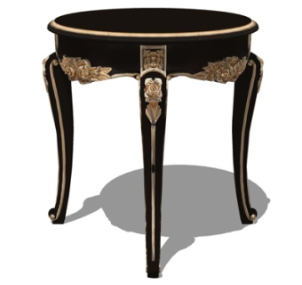 欧式圆几su模型