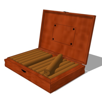 现代雪茄su模型