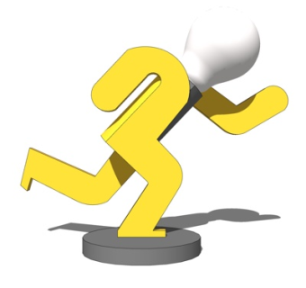 现代台灯su模型