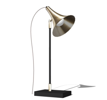 现代台灯su模型