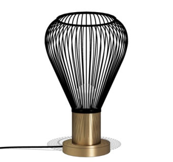 现代台灯su模型