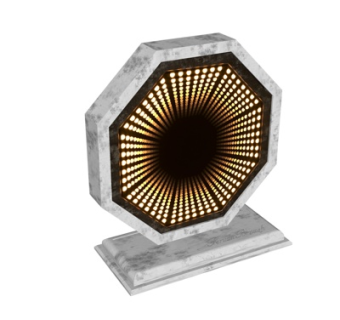 新中式台灯su模型