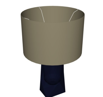 现代台灯su模型