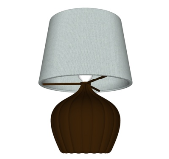 现代台灯su模型