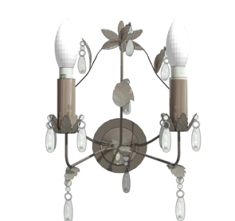 简欧壁灯su模型