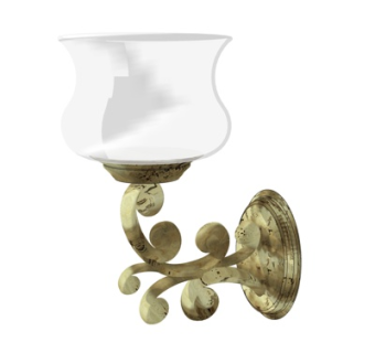 简欧壁灯su模型