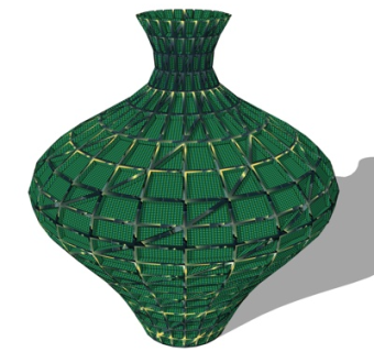 现代装饰品su模型