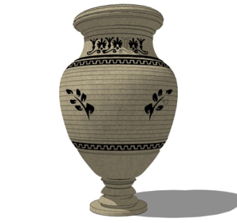 简欧装饰品su模型