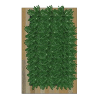 现代植物墙su吗