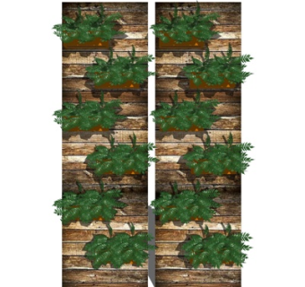 现代植物墙su吗