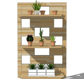 现代植物墙su吗