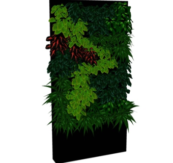 现代植物墙su吗