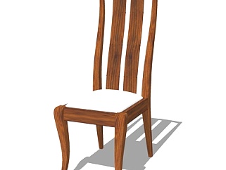 简欧椅子su模型