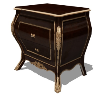 欧式床头柜su模型