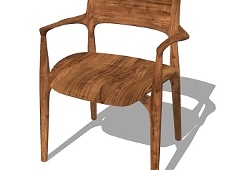 现代椅子su模型