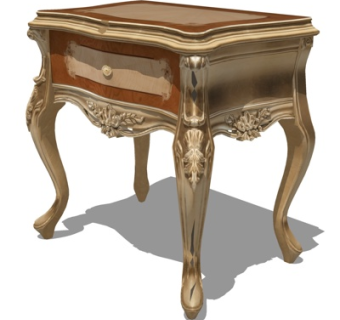 欧式床头柜su模型