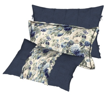 现代抱枕su模型