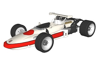 现代F1赛车su模型