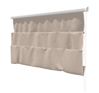 现代卷帘su模型