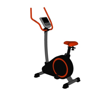 现代健身器材su模型