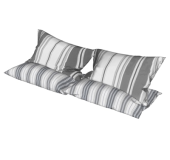 现代抱枕su模型