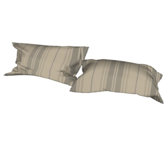 现代抱枕su模型