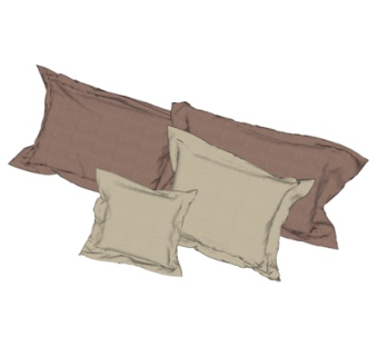 现代抱枕su模型