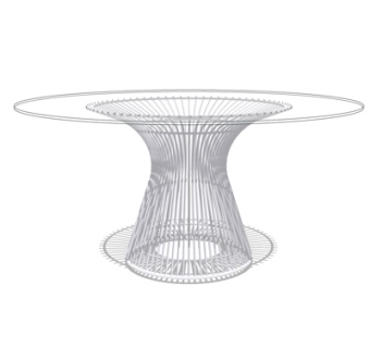 现代餐桌su模型