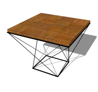 现代角几su模型