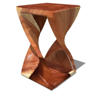 现代凳子su模型