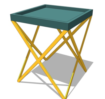 现代角几su模型