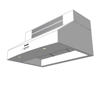 现代抽油烟机su模型