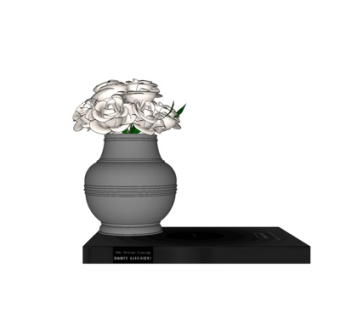 现代装饰品su模型