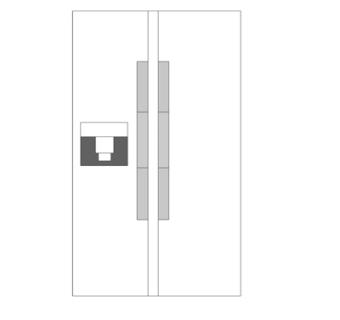 现代冰箱su模型