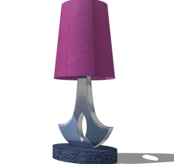 现代台灯su模型