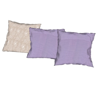 简欧抱枕su模型