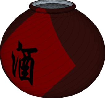 现代酒水su模型