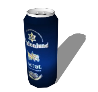 现代酒水su模型
