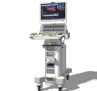 现代医疗器械su模型