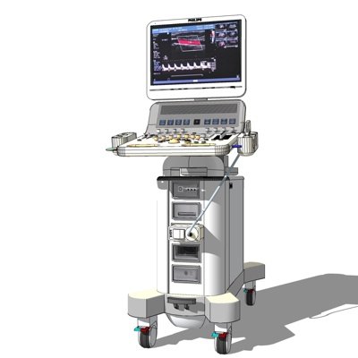 现代医疗器械su模型