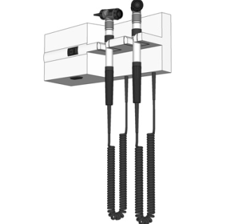 现代医疗器械su模型